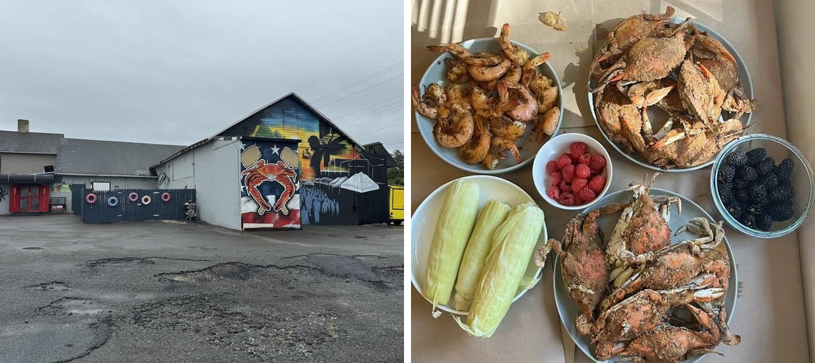Crabs Out back Menu